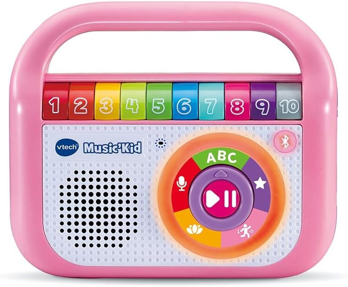 Baladeur Music'Kid Rose VTech : son, lumière et Éducation dès 2 Ans