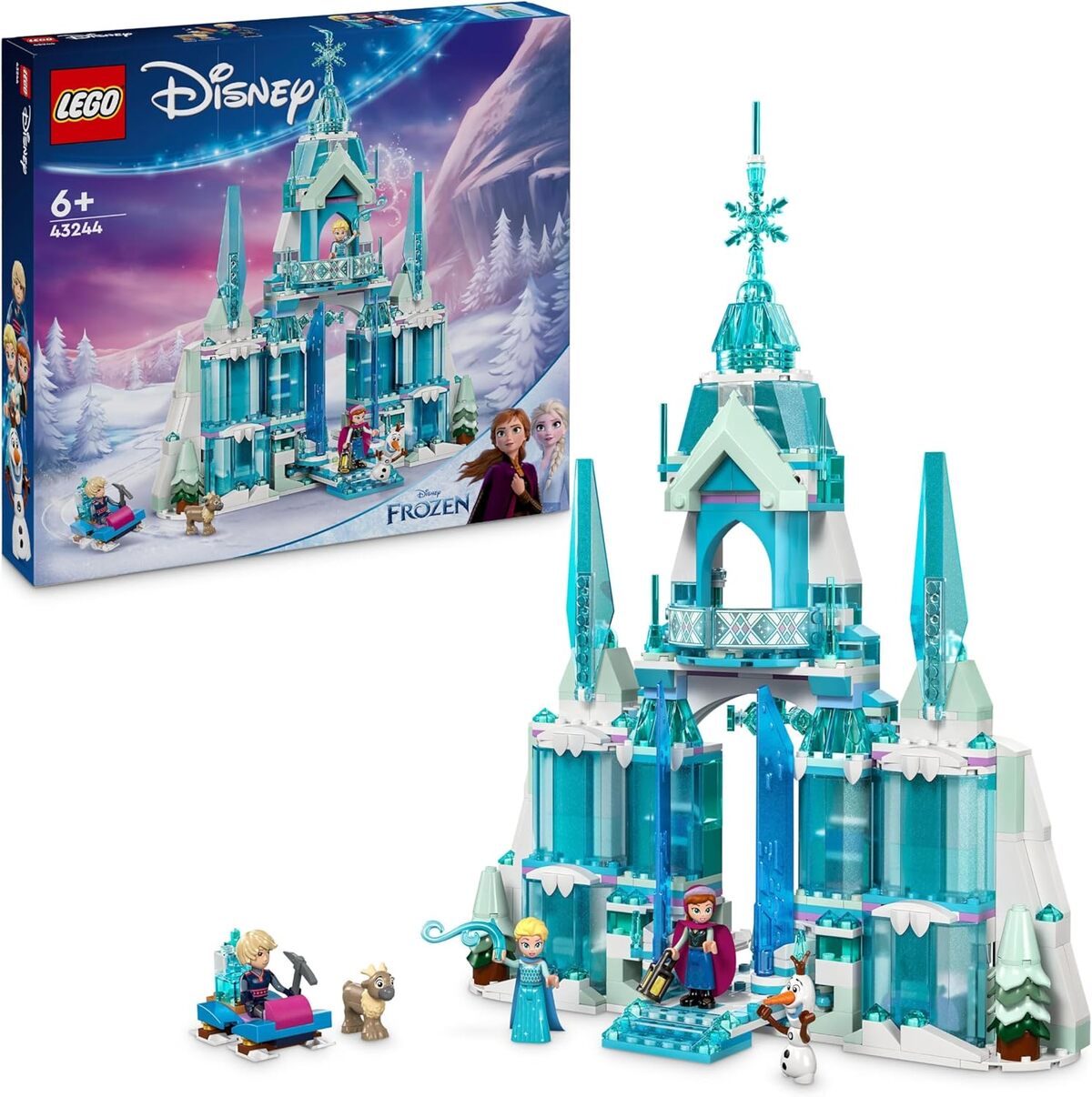 LEGO Disney : palais de Glace d'Elsa, un Cadeau Féérique dès 6 Ans