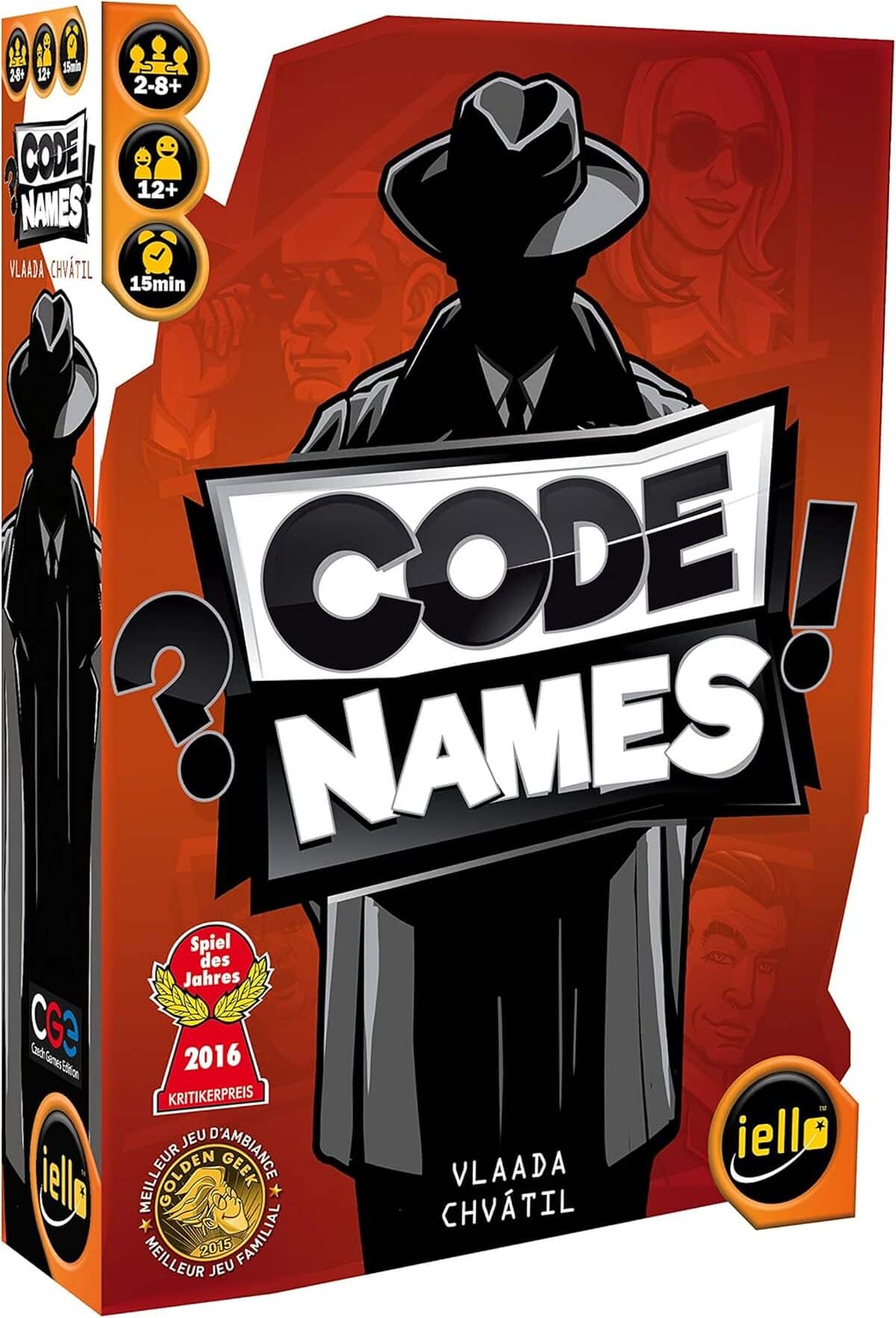 Test CodeNames IELLO : l'Art de l’Association d’Idées