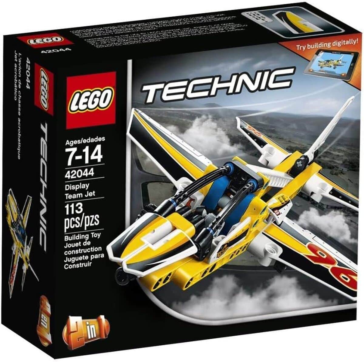 Test : lego 42044, l'avion acrobatique en détail