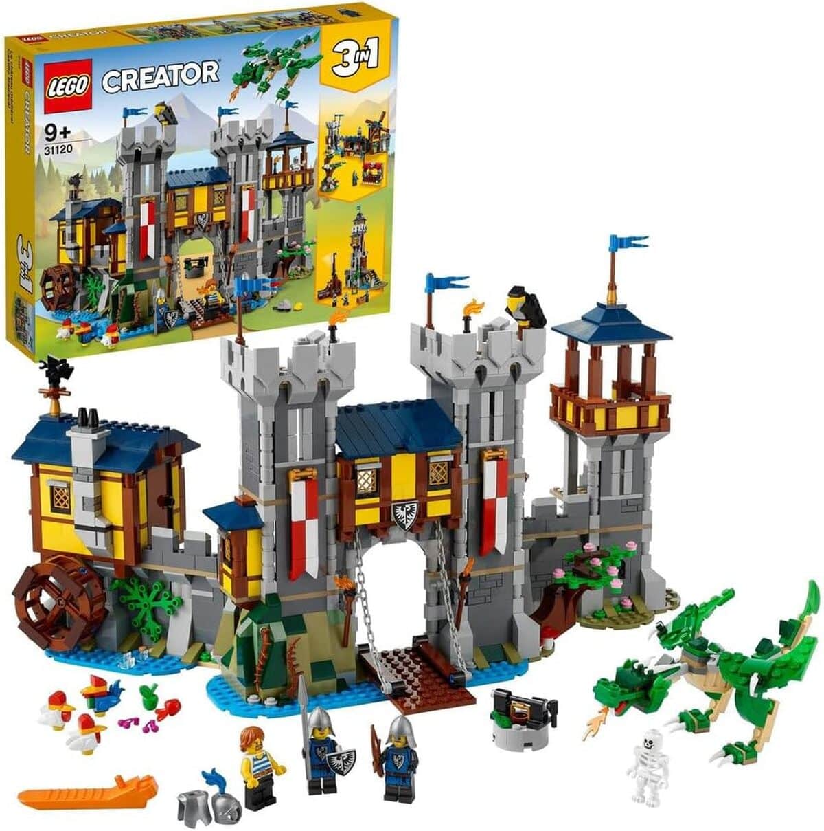 Test LEGO Creator : la Burg Médiévale 3-en-1