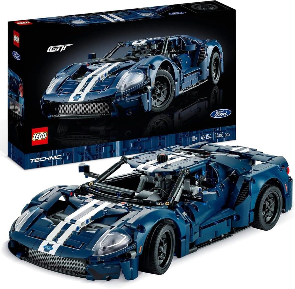 Test LEGO Technic Ford GT : l'art du modélisme à l'échelle 1 : 12