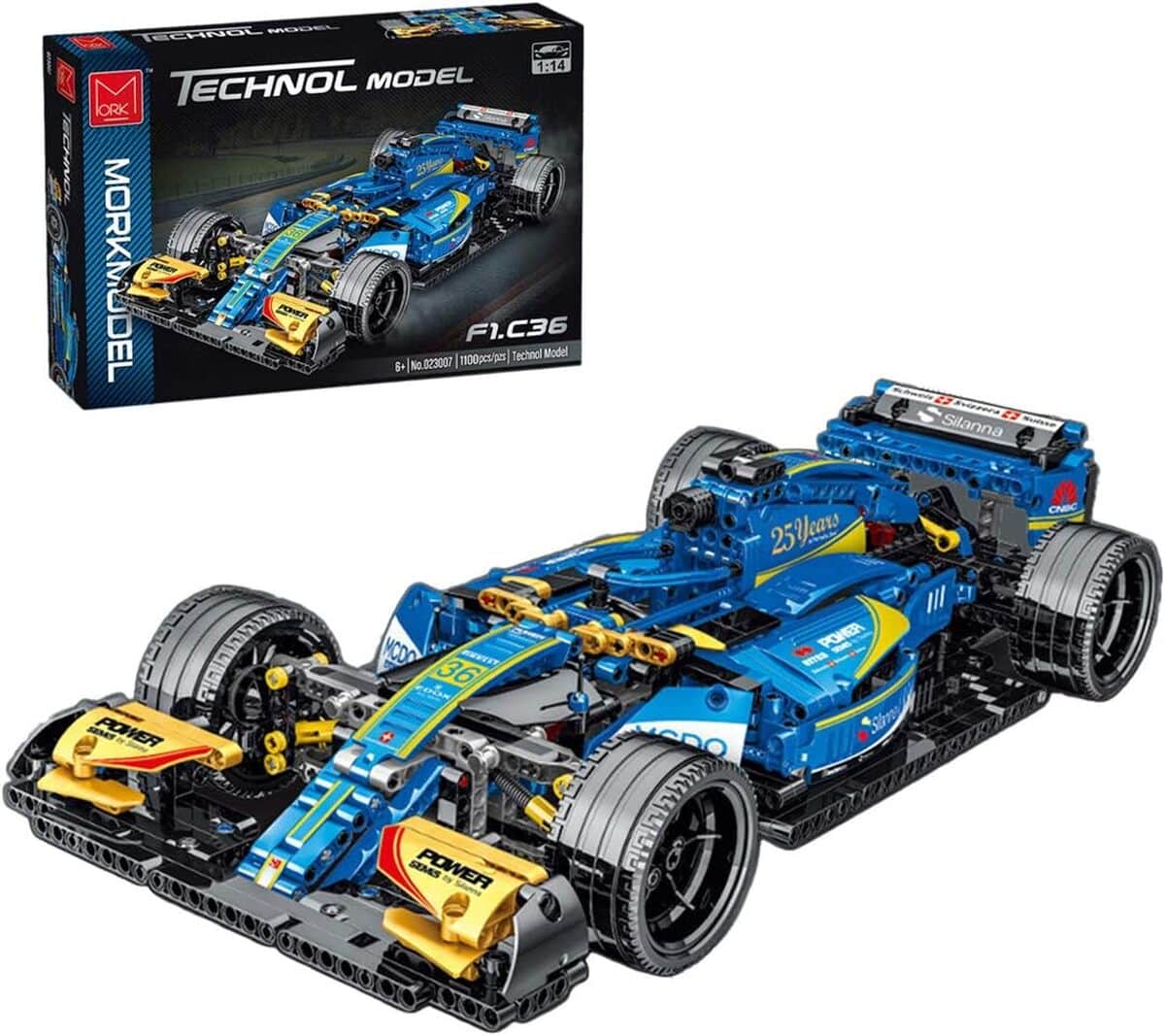 Test Myste Technics : supercar FRR-F1, le jeu de construction ultime