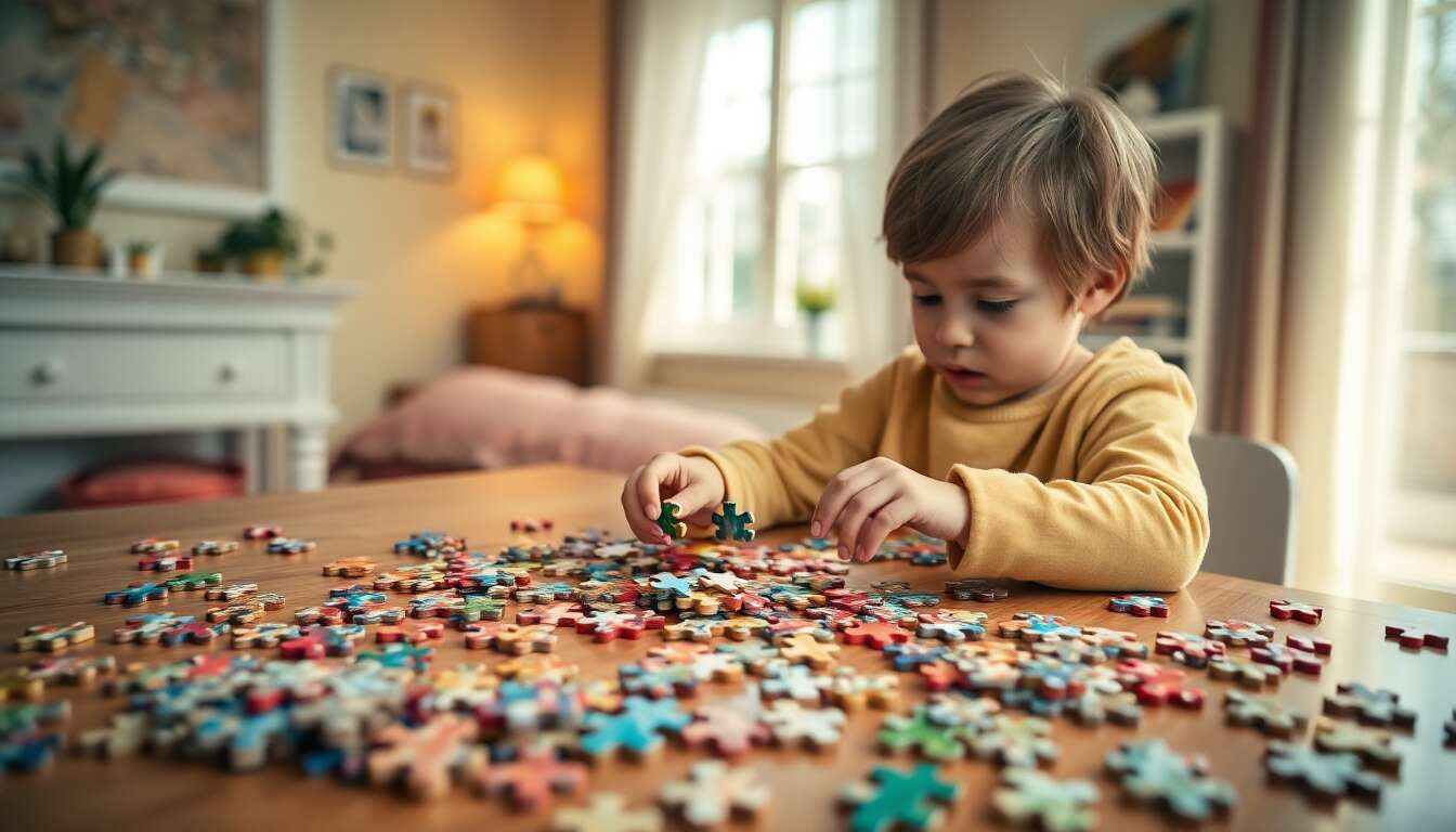 Puzzle Calimero et Priscillia Dujardin, un moment calme et enrichissant pour vos enfants