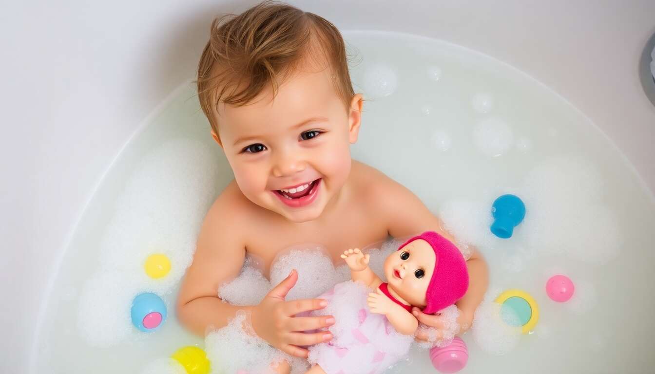 Poupon Mon Premier Bébé Bain Corolle : un partenaire de jeu aquatique pour les tout-petits