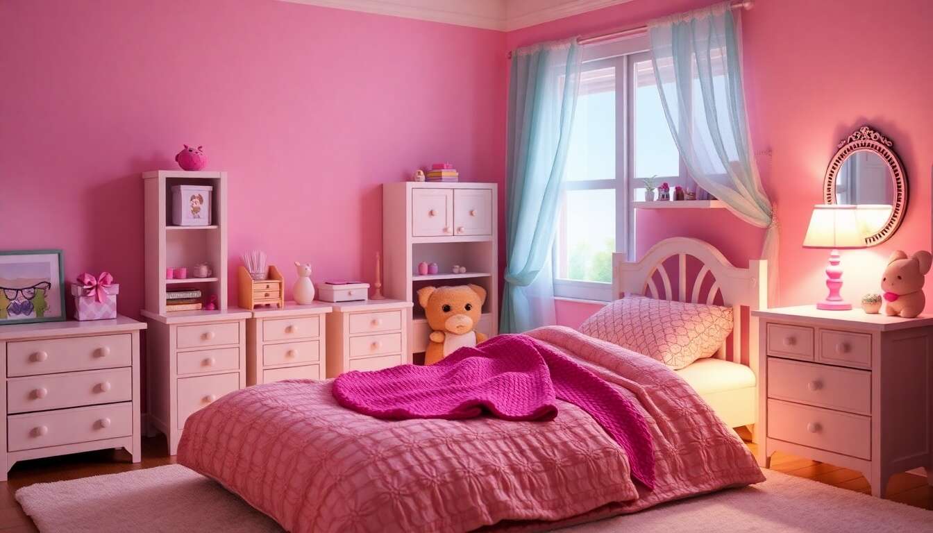 Contenu du coffret chambre blythe littlest petshop hasbro