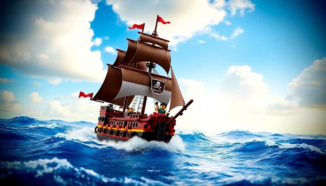 Faites naviguer votre imagination avec les autres sets de la gamme lego pirates