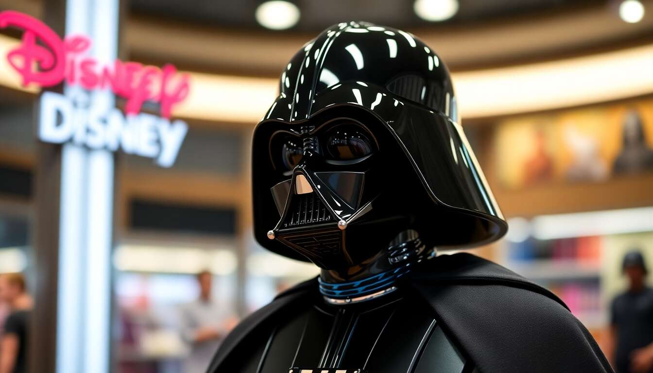 Figurine parlante Dark Vador Star Wars Disney Store – L’emblème incontestable d’une galaxie lointaine... très lointaine