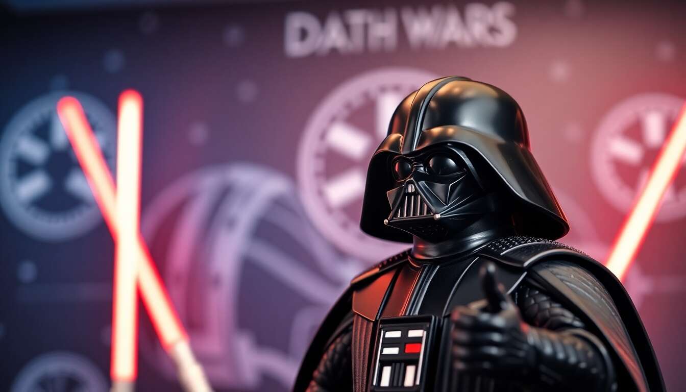 La magie de dark vador : immersion dans l'univers star wars avec la figurine parlante disney store La magie de dark vador : immersion dans l'univers star wars avec la figurine parlante disney store