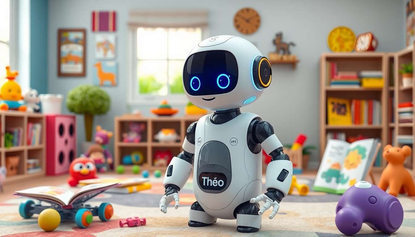 Présentation de théo l'intello, le jouet éducatif par vtech