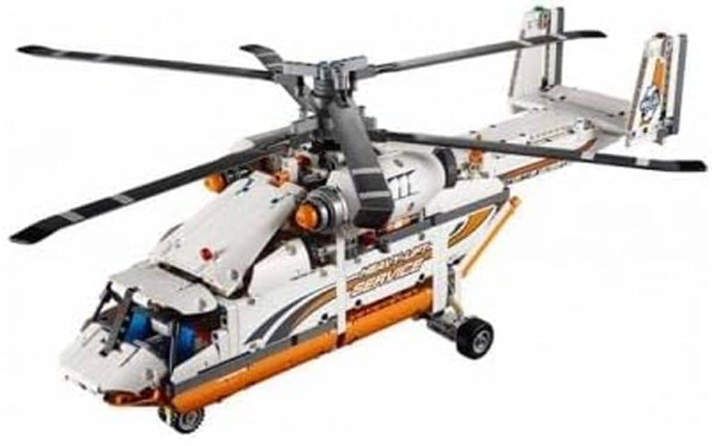 Essai Lego 42052 : zoom sur l'Hélicoptère de Transport