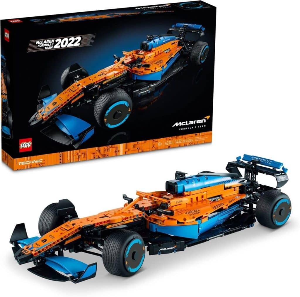 Test LEGO 42141 Technic: mcLaren F1 2022, cadeau et Déco Collector