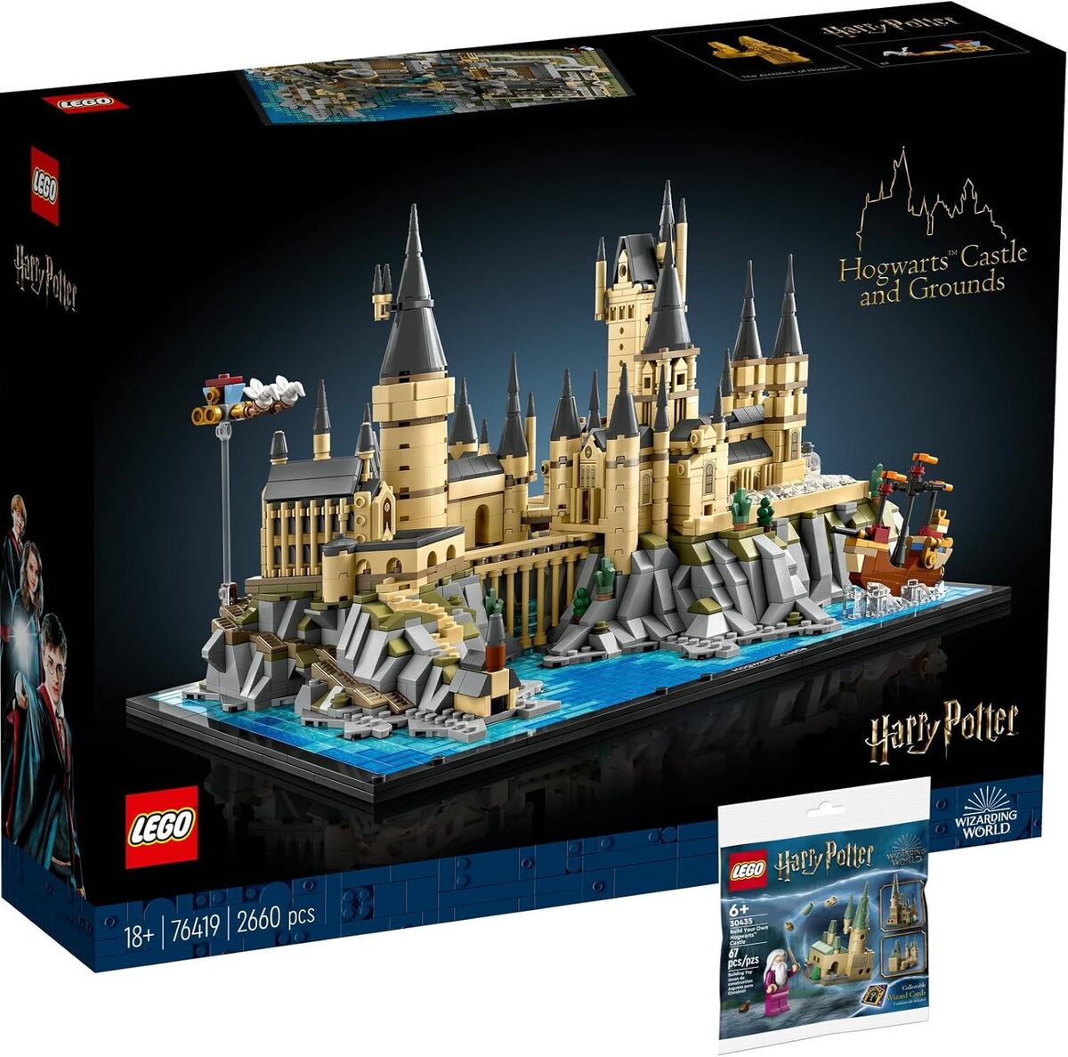 Test Lego Harry Potter : deux châteaux de Poudlard à l'essai