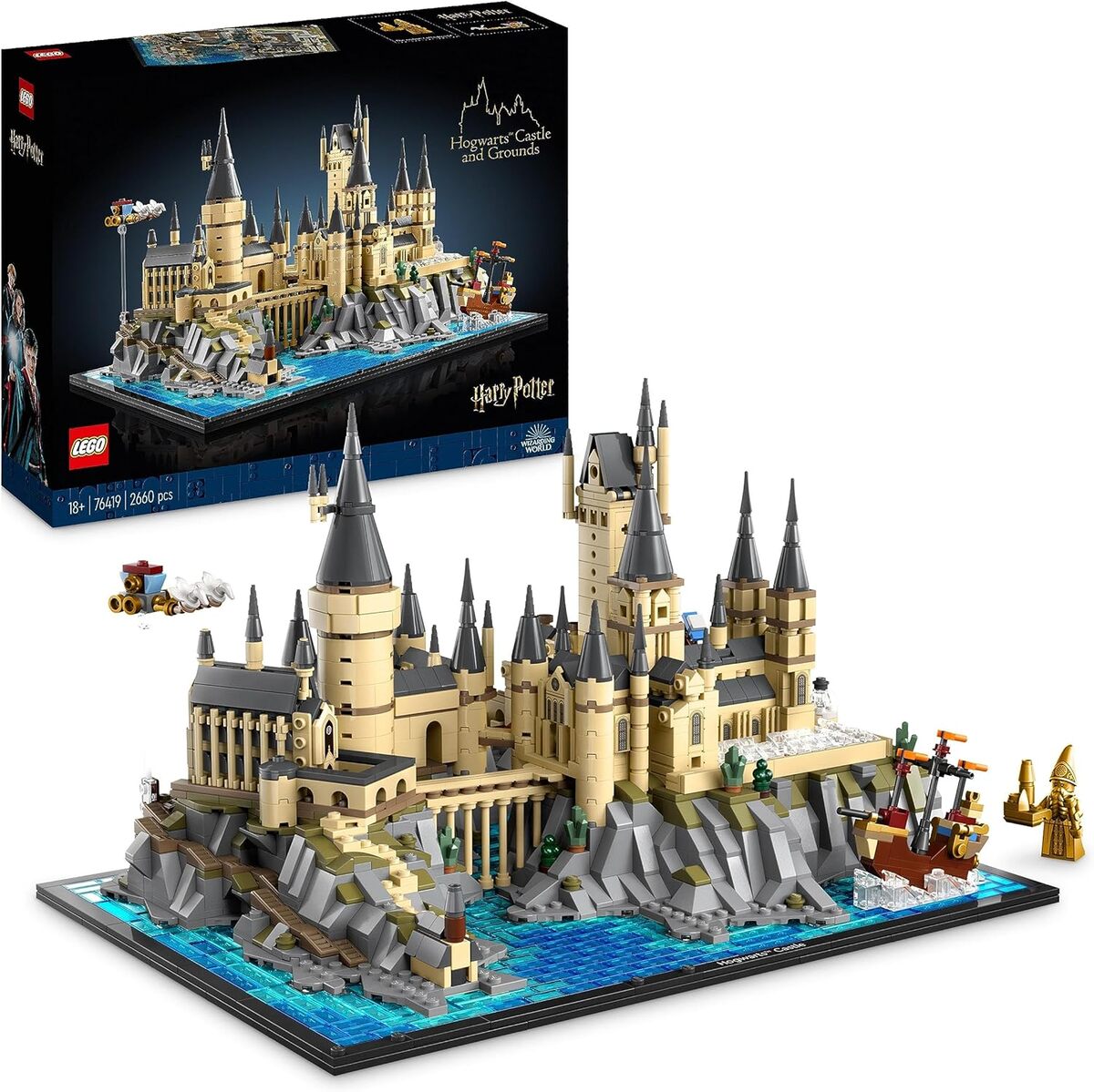 Test LEGO Harry Potter : la Grande Maquette de Poudlard 76419