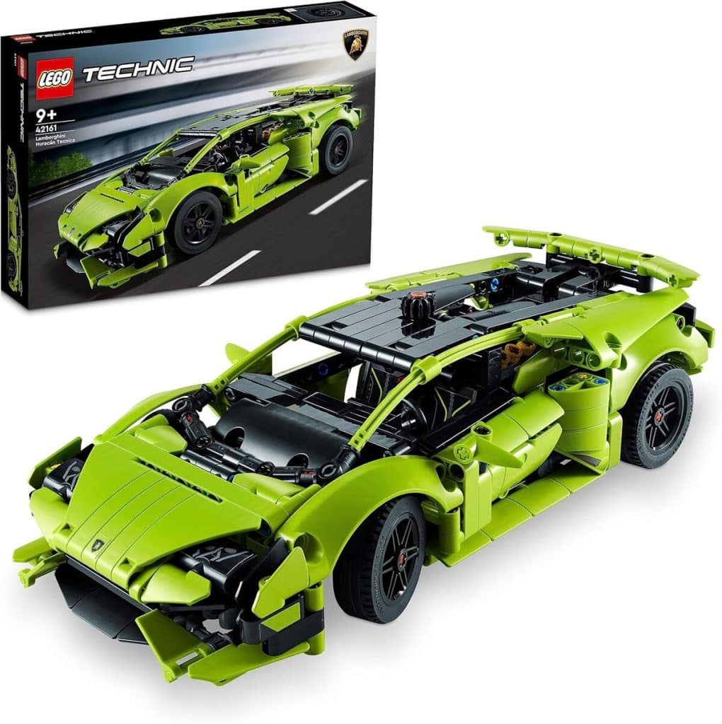 Test LEGO Technic Huracán Tecnica : plaisir de Construction et Passion Automobile