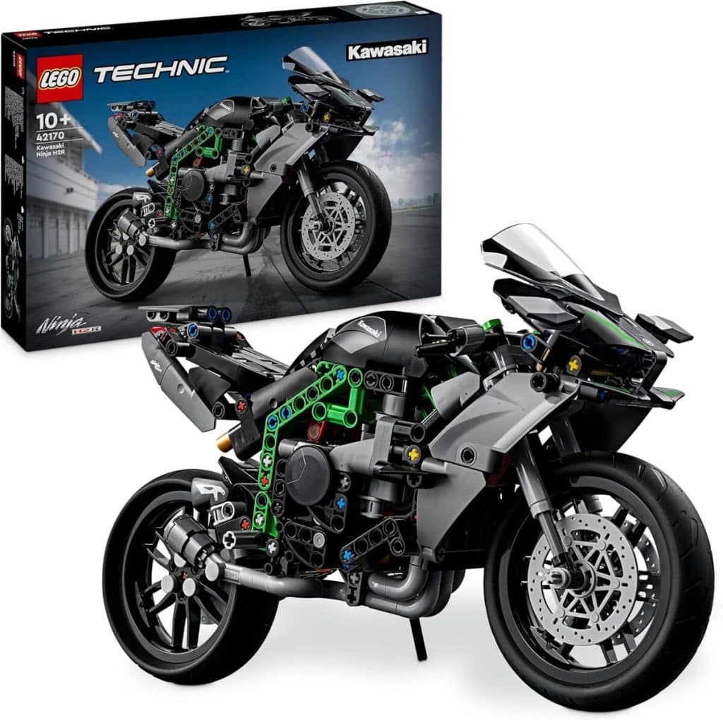 Test LEGO Technic : kawasaki Ninja H2R, un jeu de construction captivant