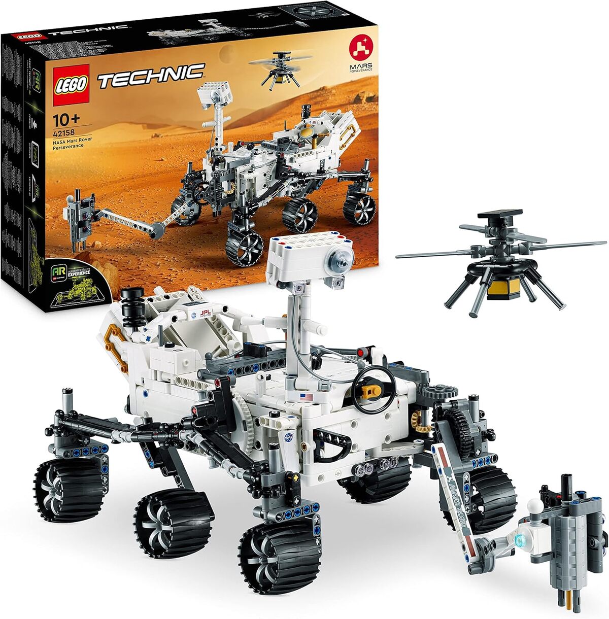 Test LEGO Technic Mars Rover : expérience AR et Ingénierie Spatiale