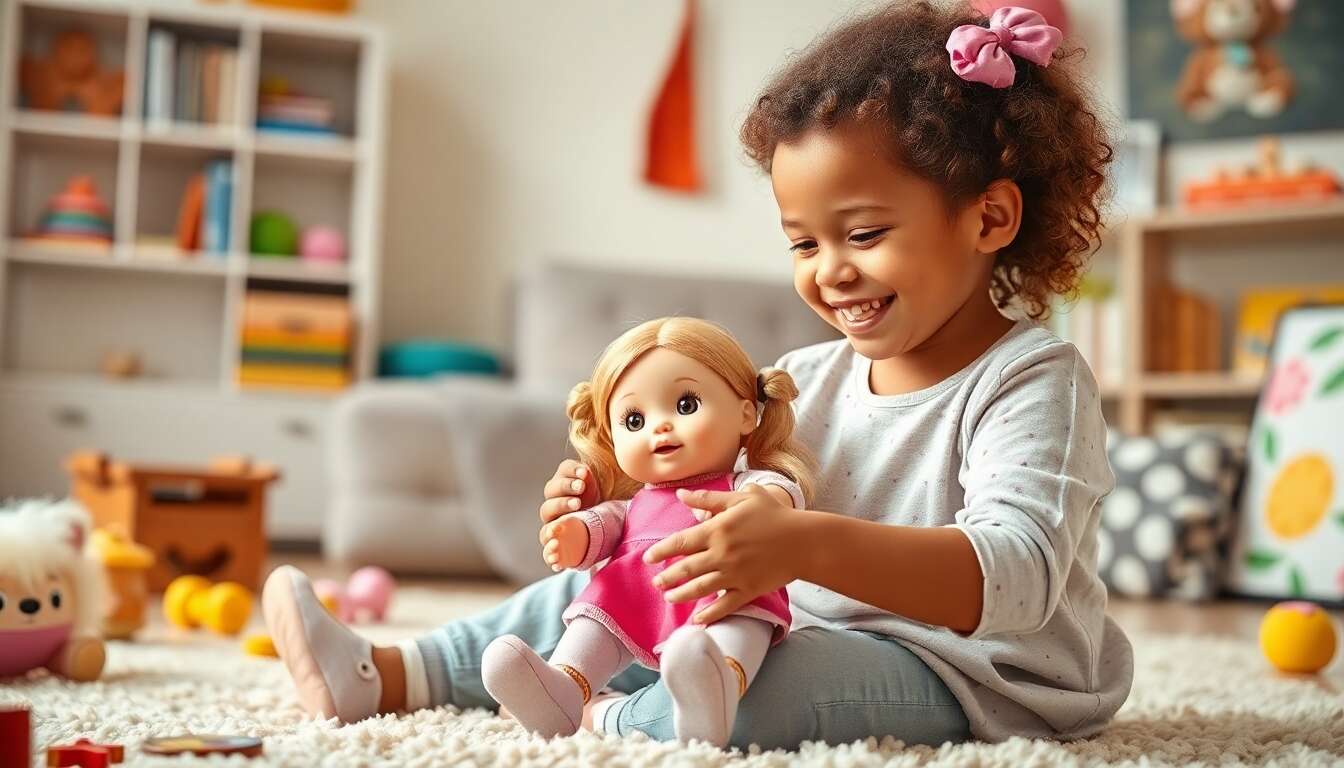 Le poupon Lia interactif Corolle, un compagnon idéal pour vos enfants qui aiment materner