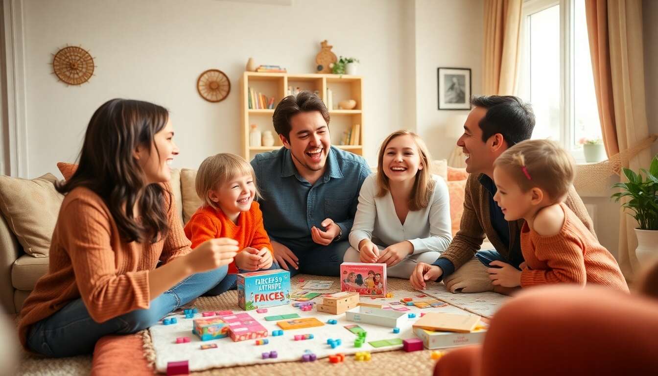 Des moments inoubliables en famille