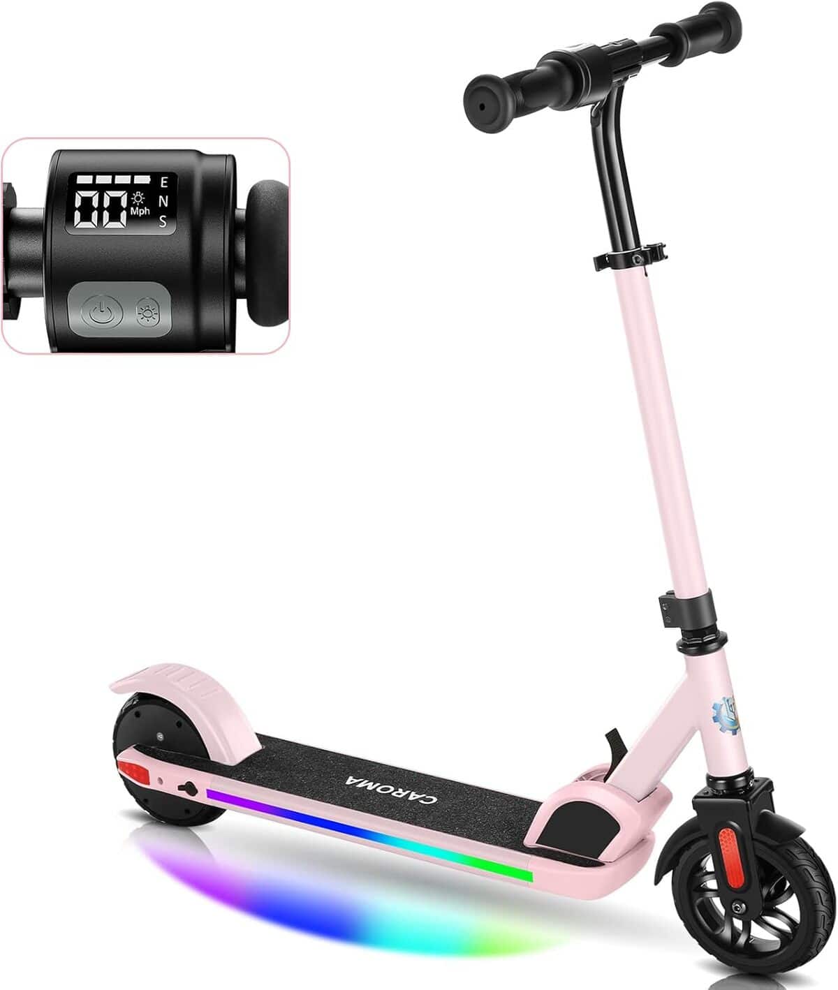 Test : caroma Qde-e35, la trottinette électrique pour garçons