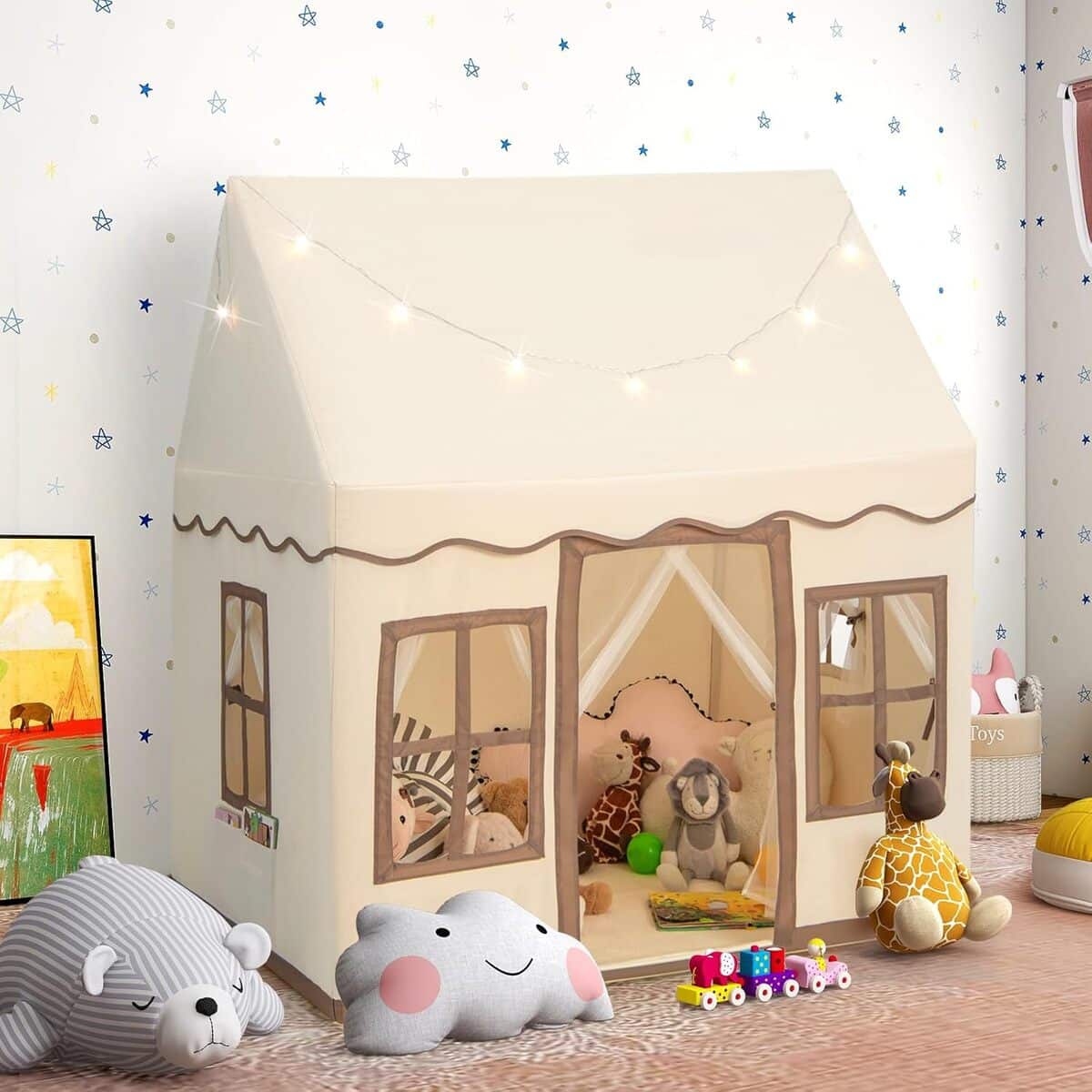 Test de la tente Dreamade : cabane lumineuse pour enfants