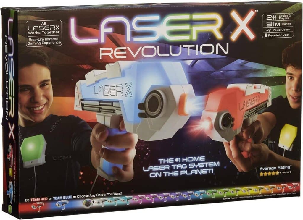 Test des blasters Laser X Revolution