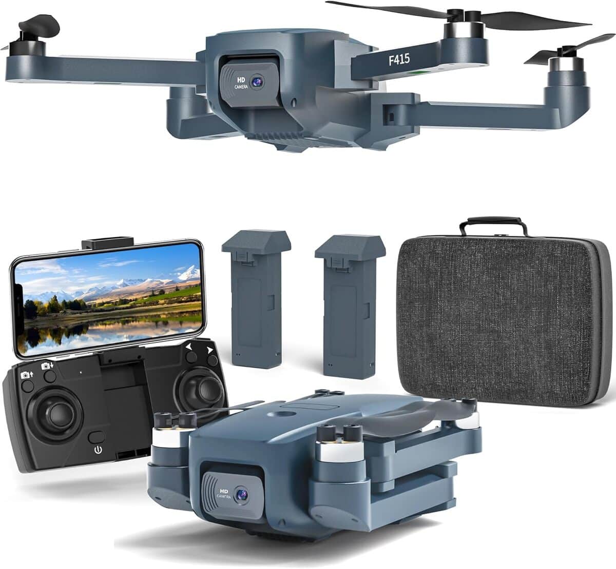 Test du drone F415 : performance compacte et polyvalente