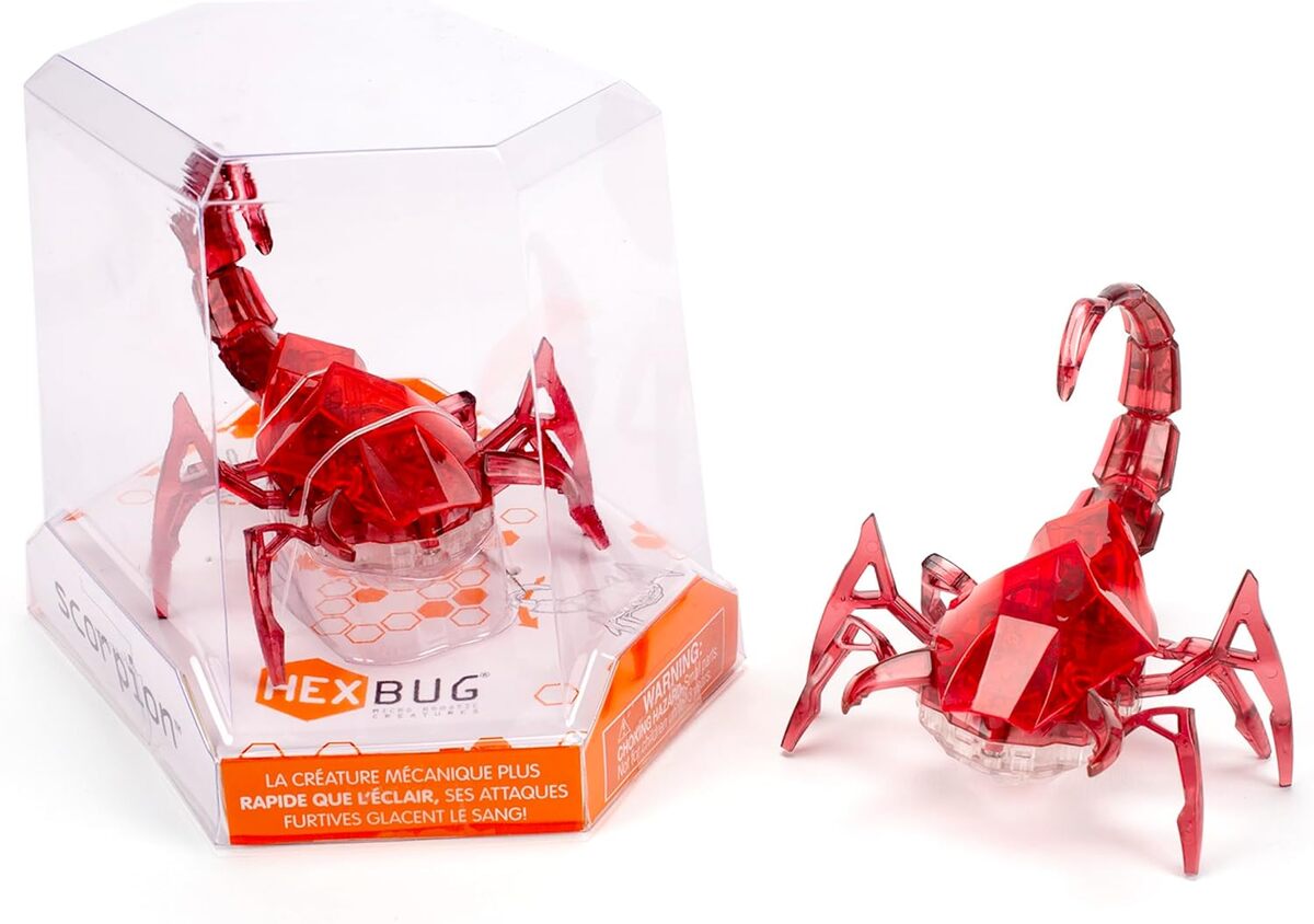 Test du HEXBUG roboter Hex Scorpion Red