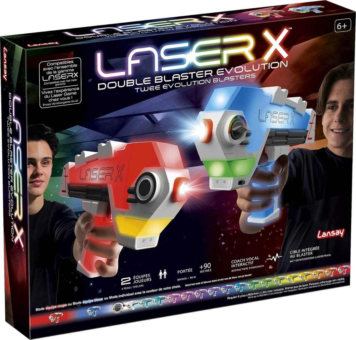 Test du laser X - double blaster evolution : fun garanti pour les petits warriors