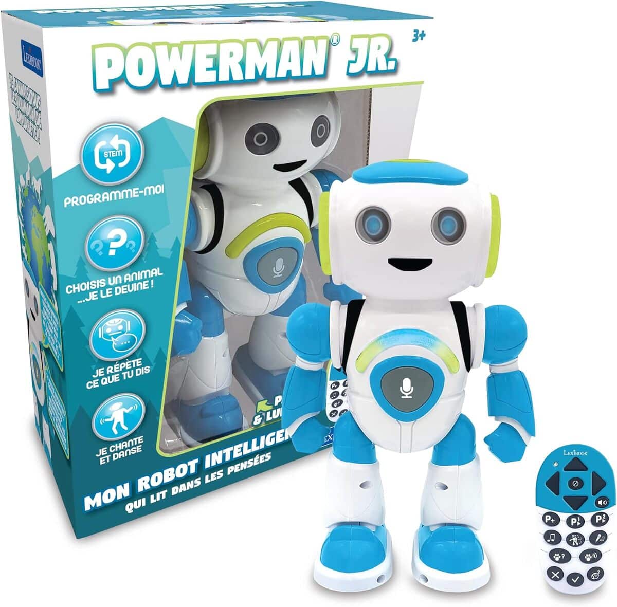Test du Lexibook ROB20FR : le robot junior intelligent qui lit les pensées