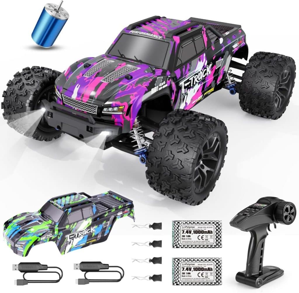 Test du monster truck brushless Haiboxing : vitesse et adrénaline au rendez-vous