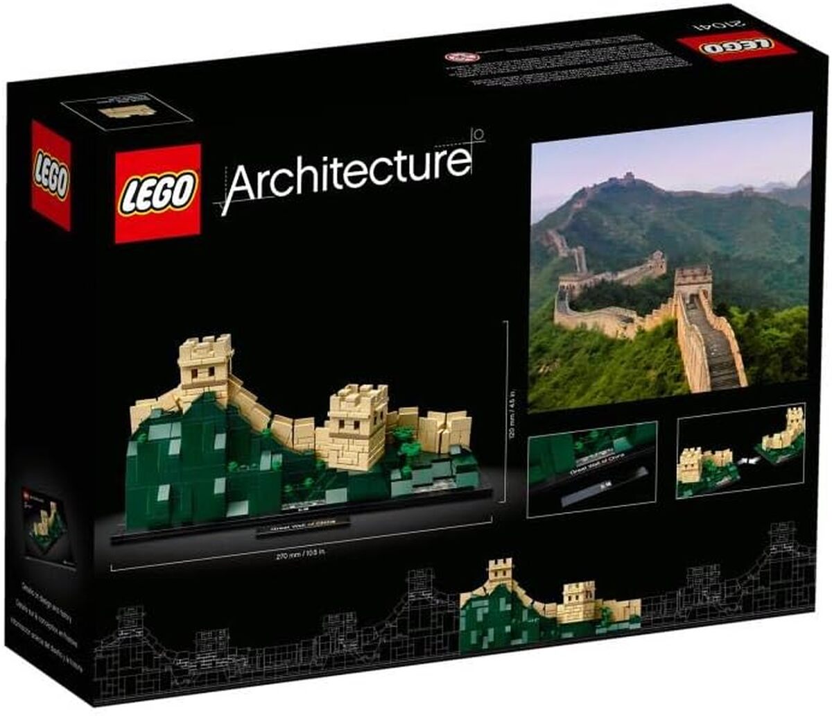 Test LEGO Architecture : la Grande Muraille de Chine 21041