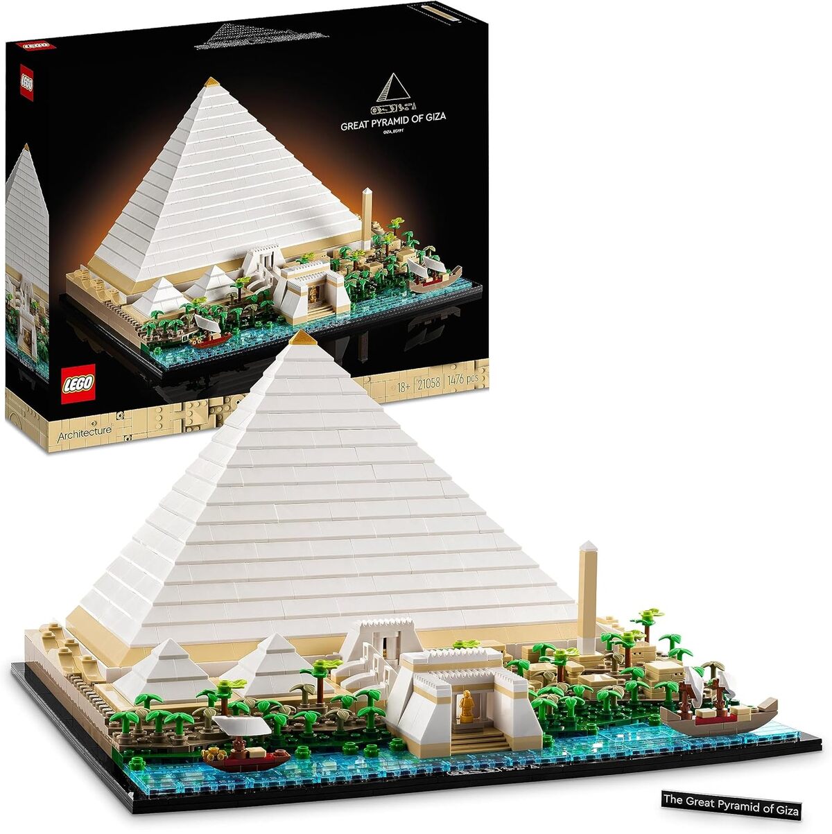 Test : lEGO Architecture La Grande Pyramide de Gizeh 21058