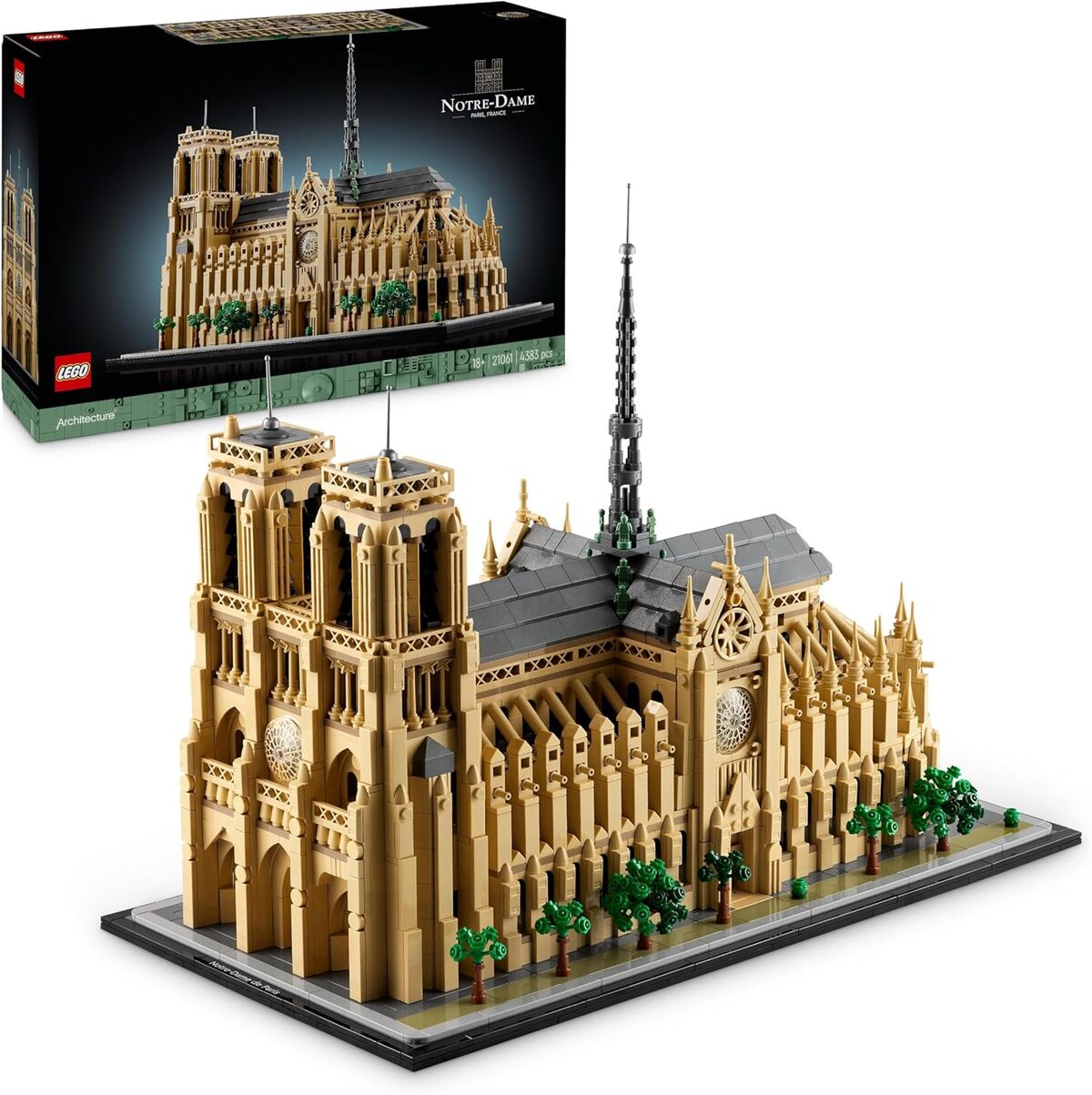 Test : lEGO Architecture Notre-Dame de Paris 21061