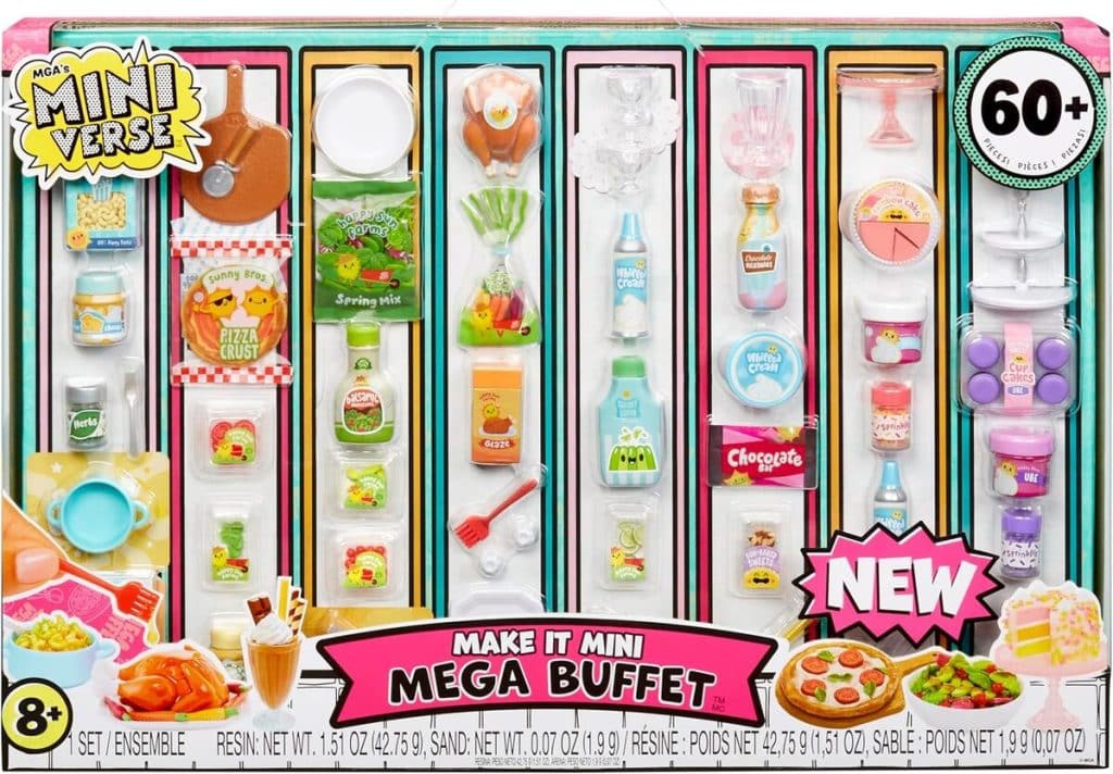Test : miniverse Mega Buffet de MGA