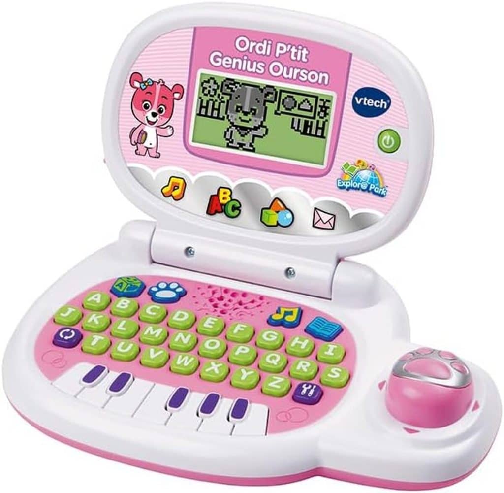 Test : vTech Ordi P'tit Genius Ourson Rose pour enfant