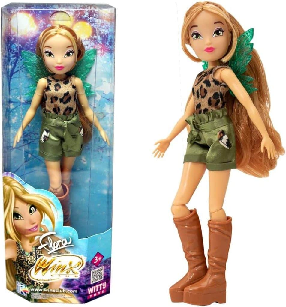 Test de la poupée Winx Club Flora : look safari à l'honneur