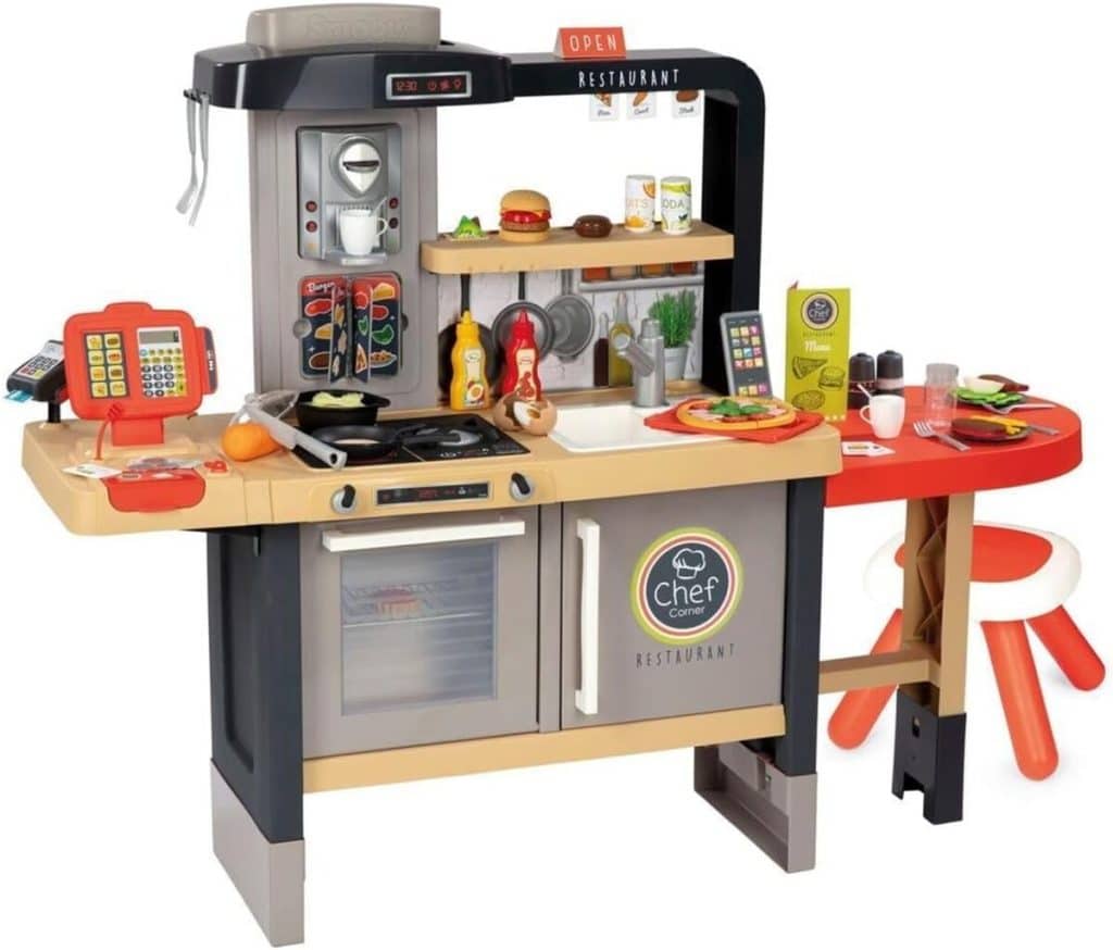 Avis : cuisine Smoby Restaurant évolutive 70 accessoires