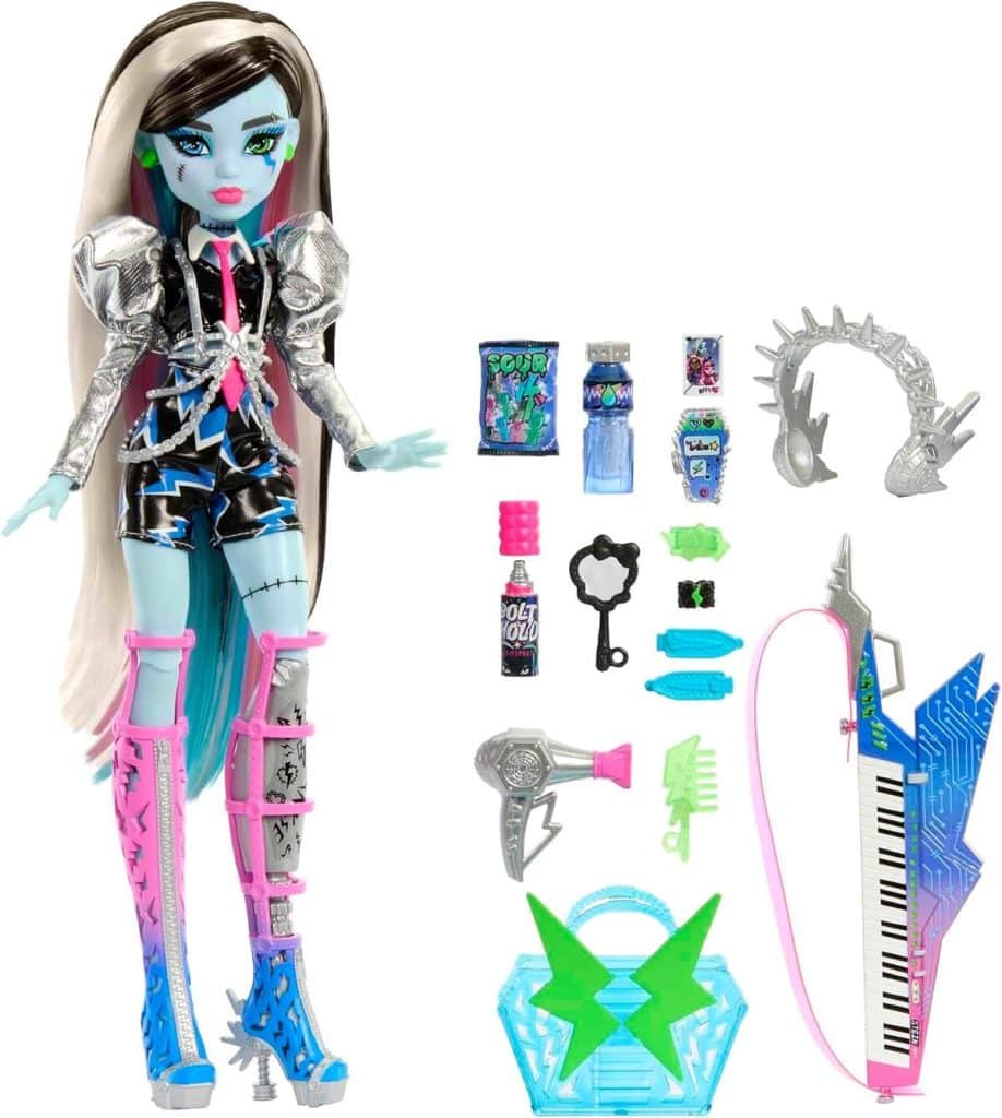 Avis sur la poupée Frankie Stein Monster High : look punk et rockstar
