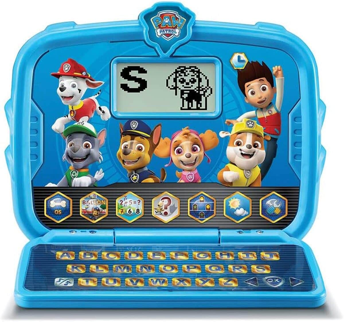 Test de l'ordinateur enfant VTech bleu