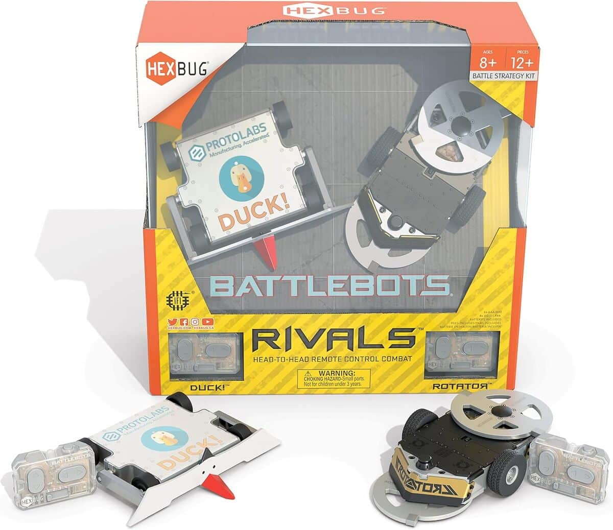 Test du HEXBUG BattleBots Rivals V5 : combat captivant