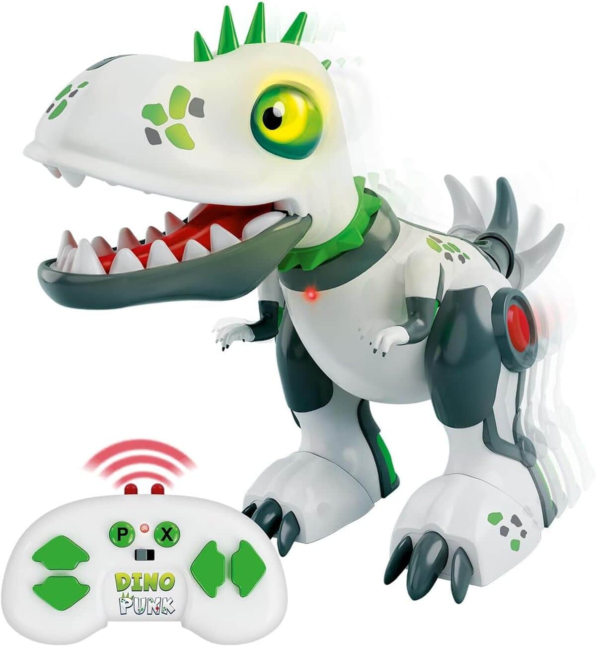 Test du robot dinosaure Xtrem Bots Dinopunk : un jouet programmable fascinant