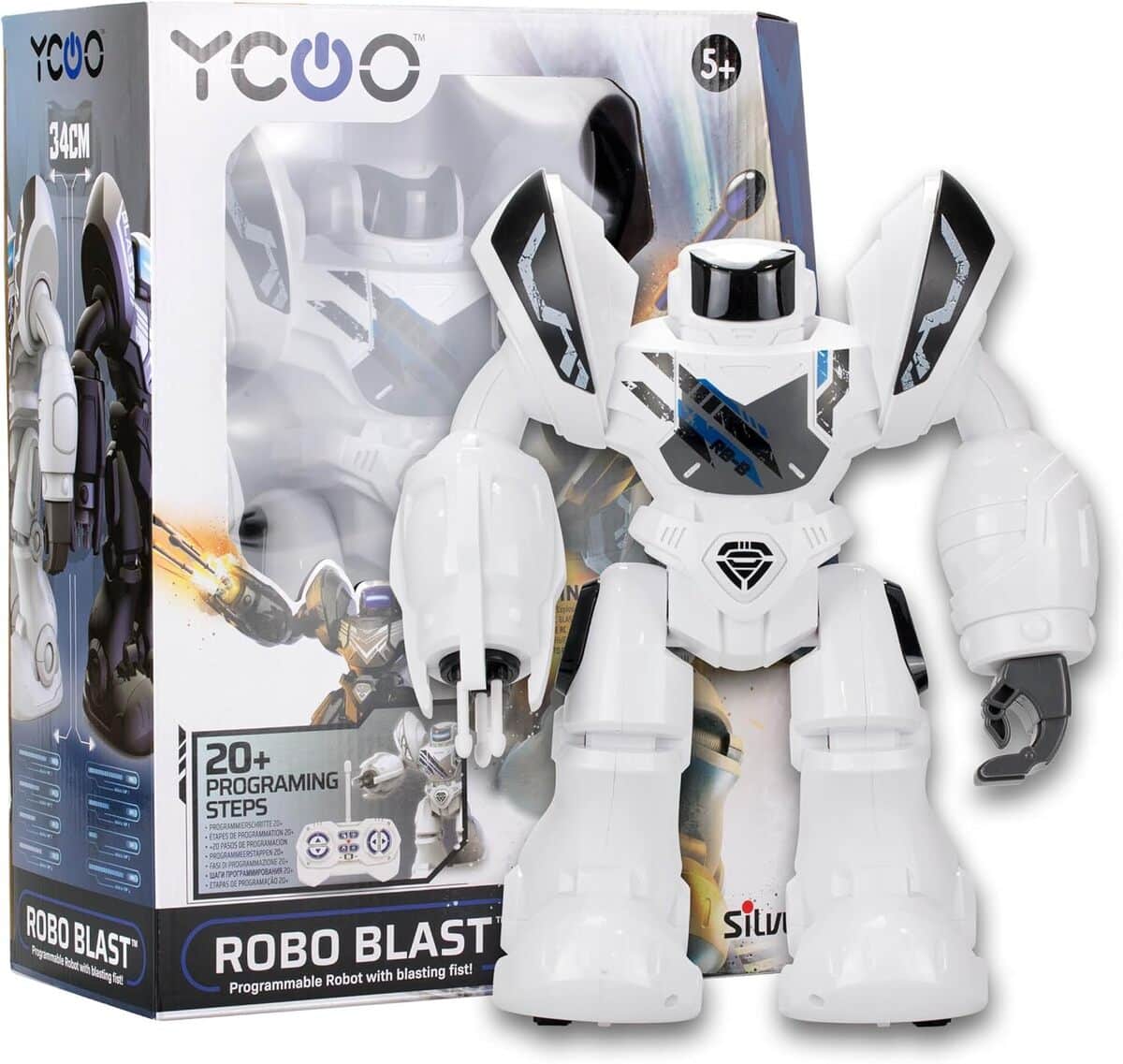 Test du robot géant Silverlit YCOO : sonore et lumineux !
