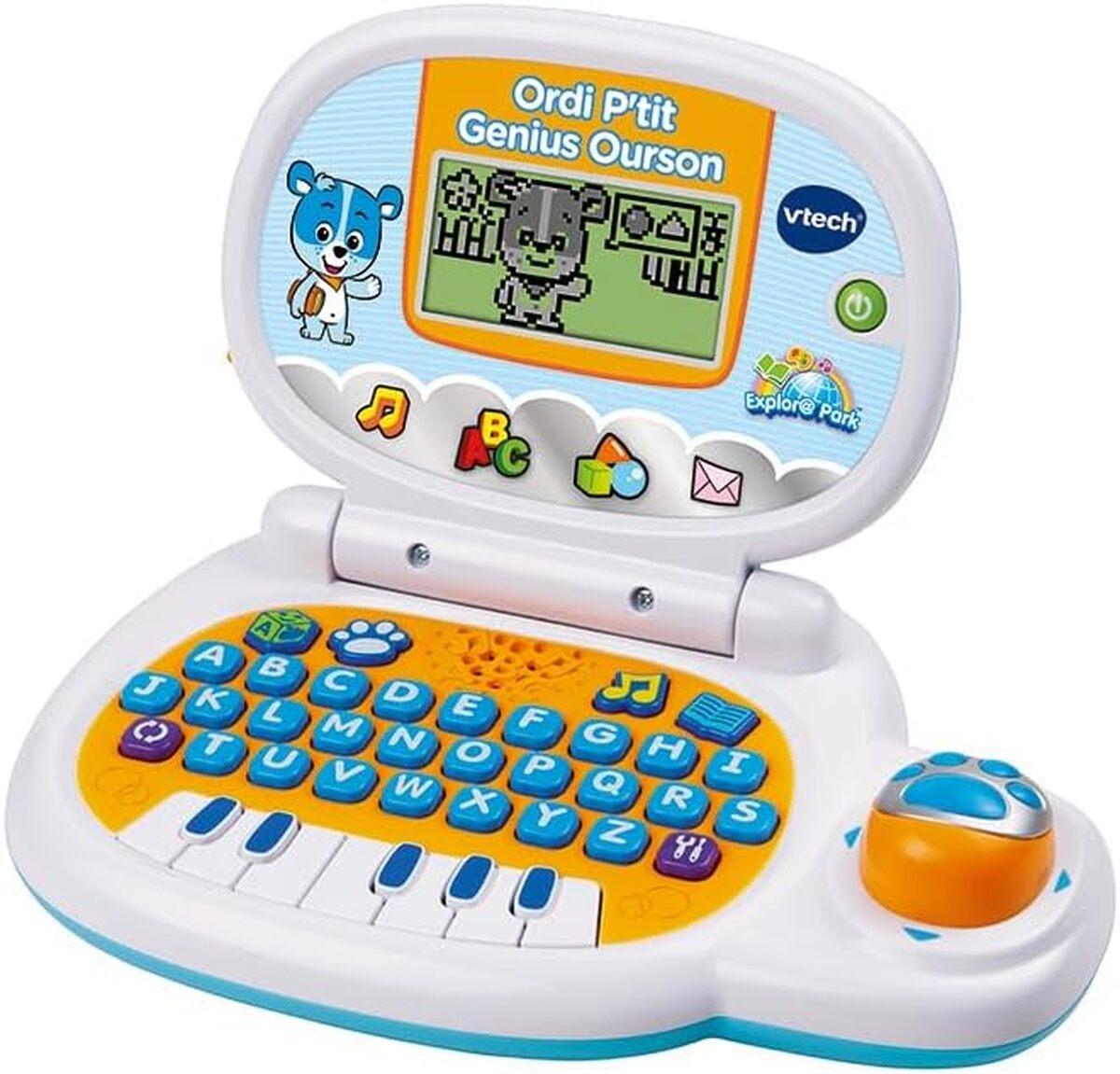 Test du VTech Ordi P'tit Genius Ourson bleu : l'ordinateur portable éducatif pour enfants