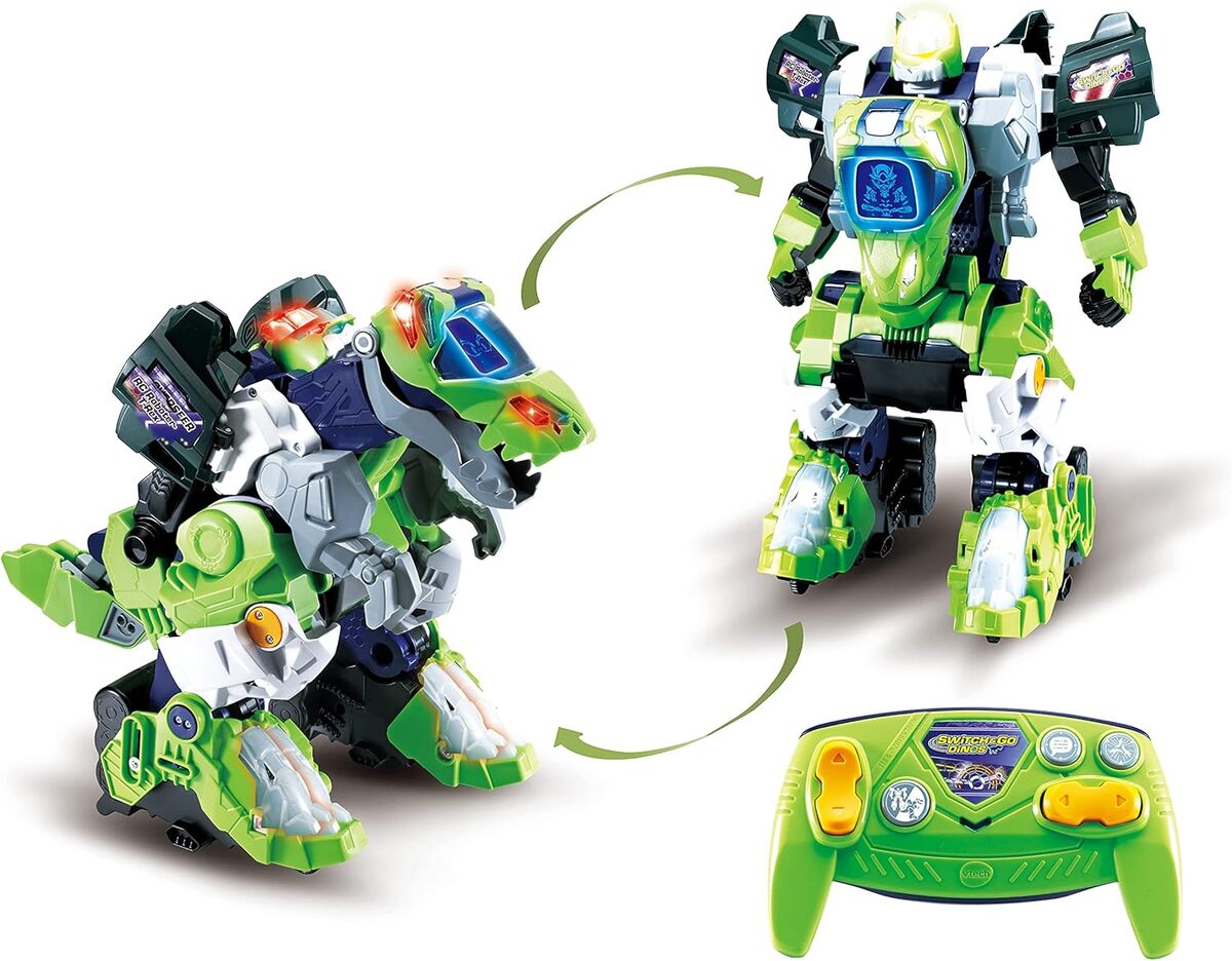 Test du VTech Switch and Go Dinos RC Robot T-Rex : le jouet 2 en 1 qui rugit