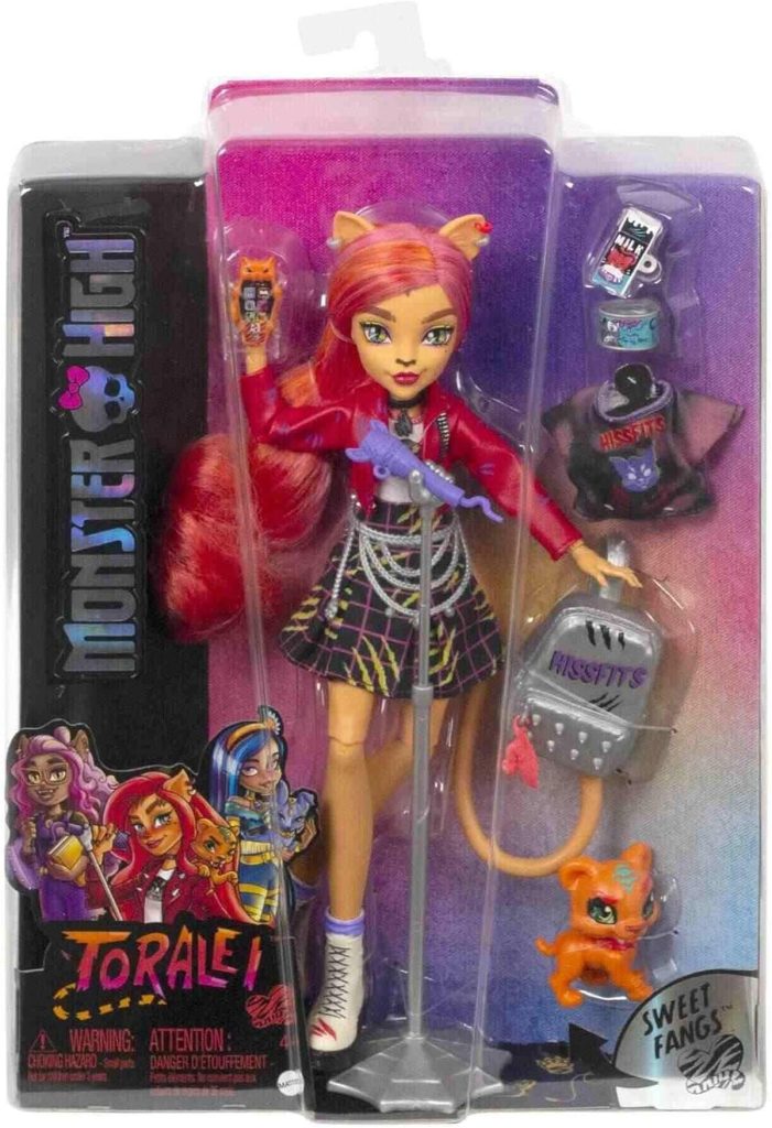 Test : poupée Monster High Toralei HHK57, l'indomptable revient !