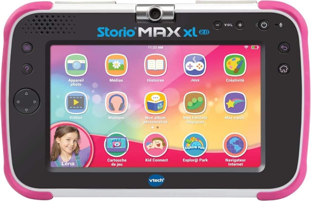Test : tablette éducative VTech Storio MAX XL 2.0 rose