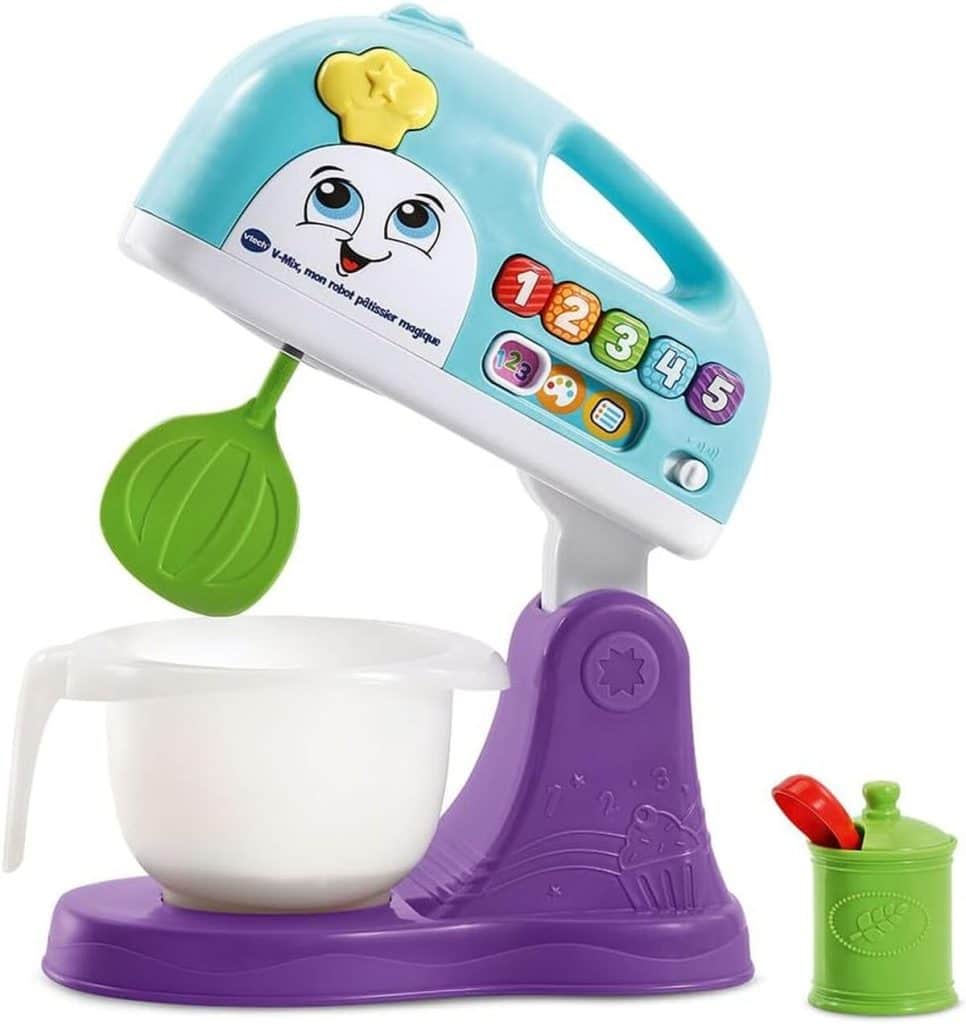 Test : vTech V-Mix, robot pâtissier magique pour enfants