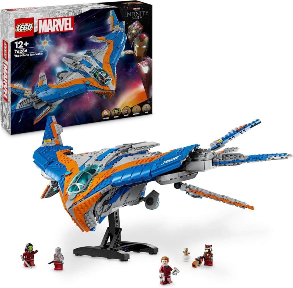 Test LEGO Marvel : le vaisseau Milan et ses héros galactiques 76286