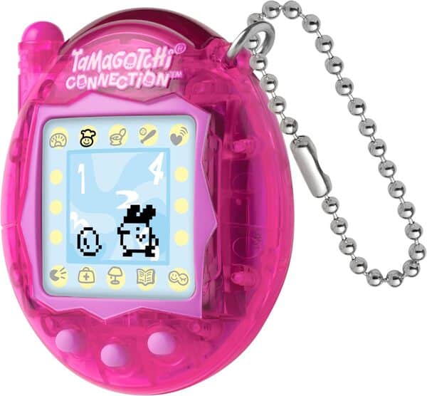 Tamagotchi Connexion - Rose translucide